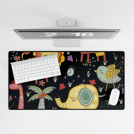 Cute Animal Pattern design themed Desk Mats
