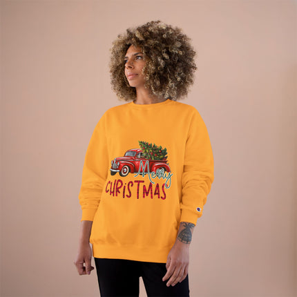 Christmas themed Champion Sweatshirt