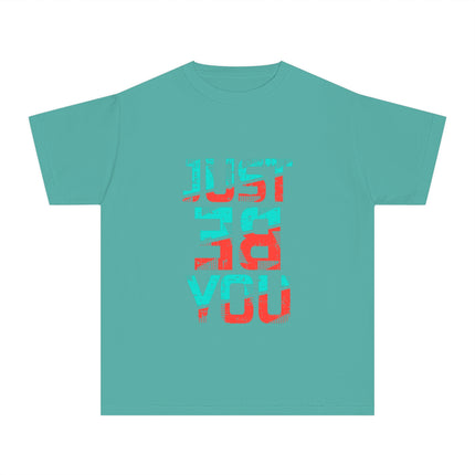 Typography themed Youth Midweight Tee