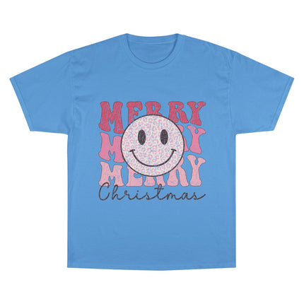 Champion-T-Shirt mit Weihnachtsmotiv