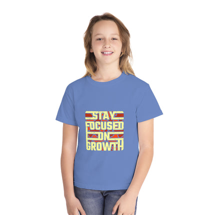 Typography themed Youth Midweight Tee