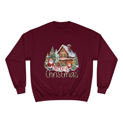 Christmas themed Champion Sweatshirt