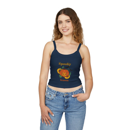 Halloween-Themen Damen Spaghetti Strap Tank Top 