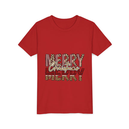 Christmas themed Youth Short Sleeve Tee