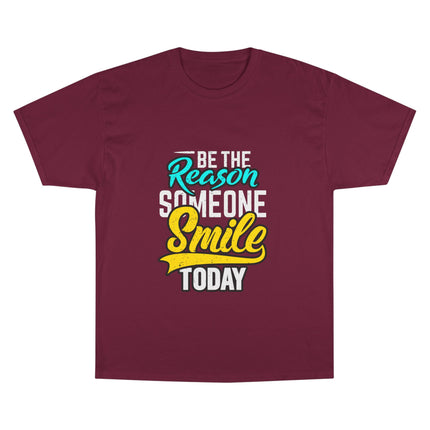 Champion-T-Shirt mit Typografie-Motiv