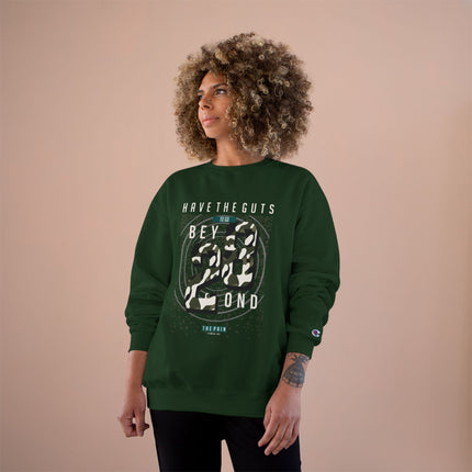 Champion-Sweatshirt mit Typografie-Motiv