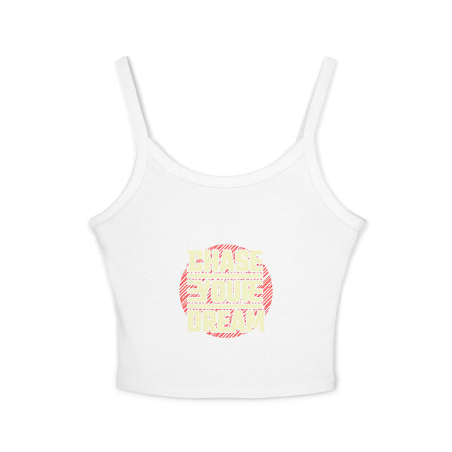 Typografie Themen Damen Spaghetti Strap Tank Top 