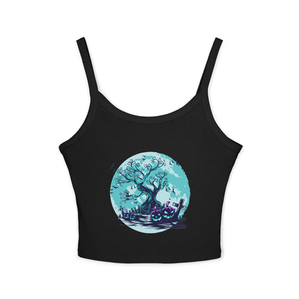 Halloween-Themen Damen Spaghetti Strap Tank Top 