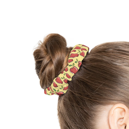 Cute Apple Pattern design themed Scrunchie