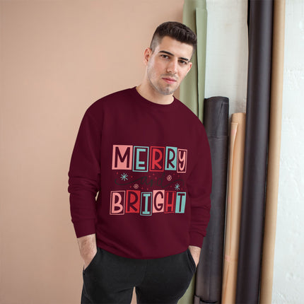 Christmas themed Champion Sweatshirt