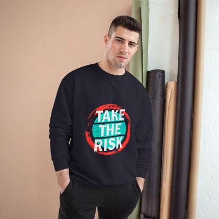 Champion-Sweatshirt mit Typografie-Motiv