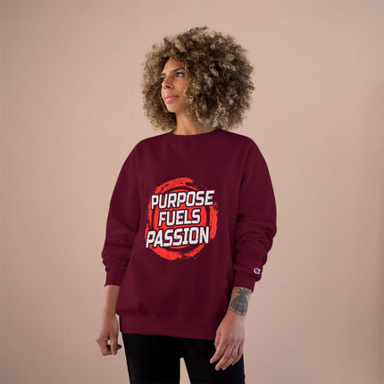 Champion-Sweatshirt mit Typografie-Motiv