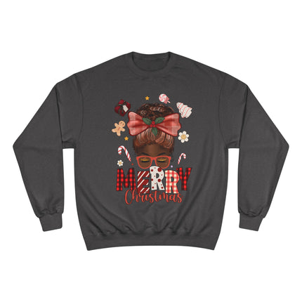 Christmas themed Champion Sweatshirt