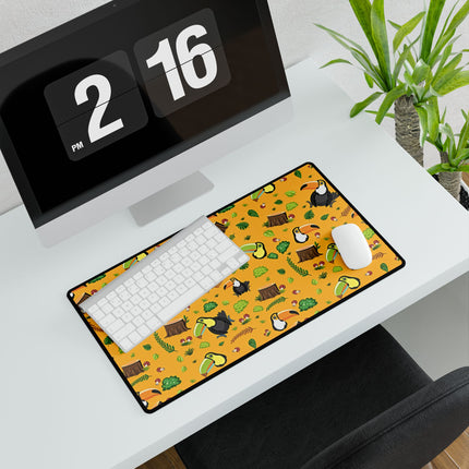 Cute Birds Pattern design themed Desk Mats