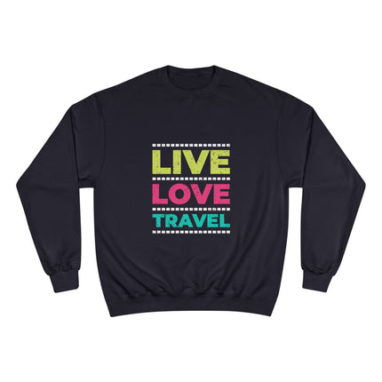 Champion-Sweatshirt mit Typografie-Motiv