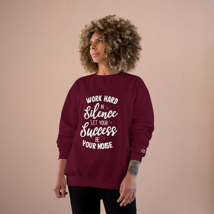 Champion-Sweatshirt mit Typografie-Motiv