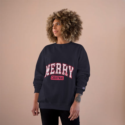 Christmas themed Champion Sweatshirt