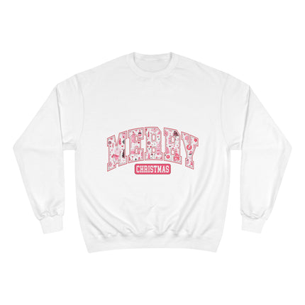 Christmas themed Champion Sweatshirt