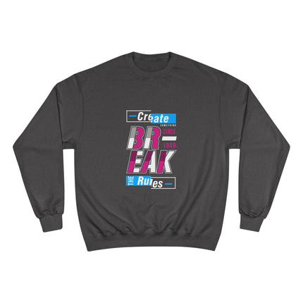 Champion-Sweatshirt mit Typografie-Motiv
