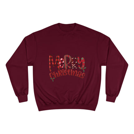 Christmas themed Champion Sweatshirt
