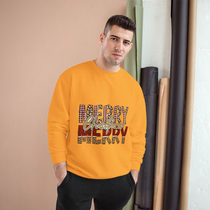 Christmas themed Champion Sweatshirt