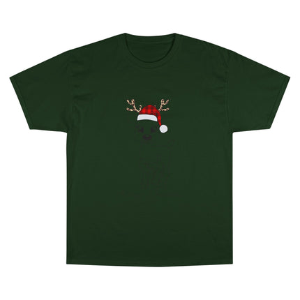 Champion-T-Shirt mit Weihnachtsmotiv
