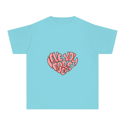 Typography themed Youth Midweight Tee