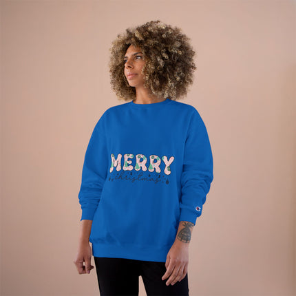 Christmas themed Champion Sweatshirt