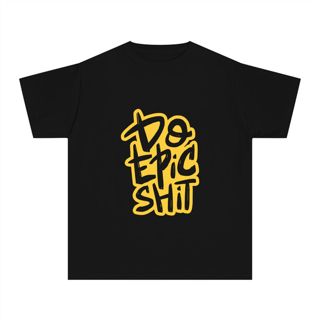 Typography themed Youth Midweight Tee