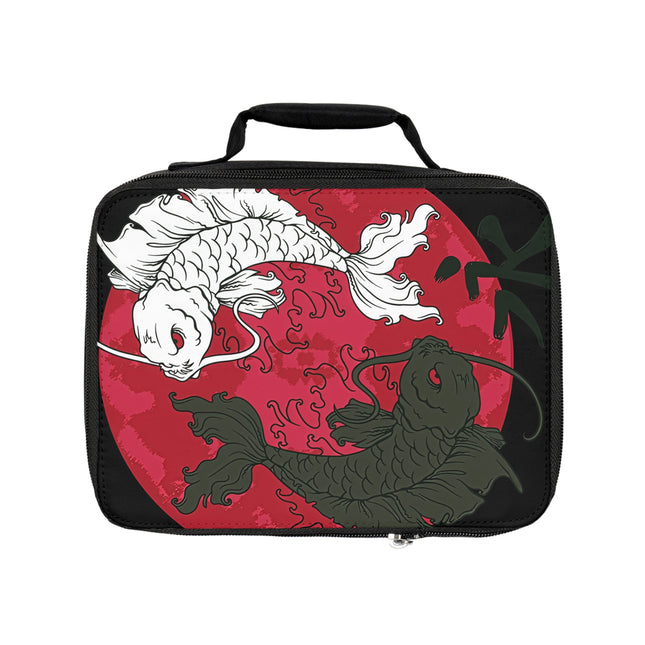 Attraktive Lunchtasche mit Koi-Fisch-Design 