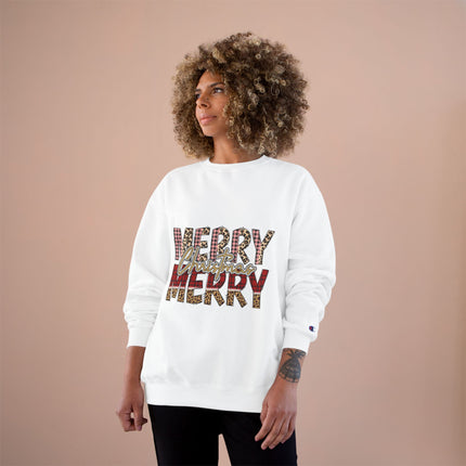 Christmas themed Champion Sweatshirt