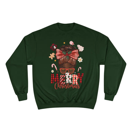 Christmas themed Champion Sweatshirt