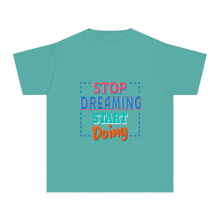 Typography themed Youth Midweight Tee