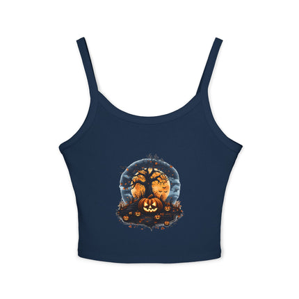 Halloween-Themen Damen Spaghetti Strap Tank Top 
