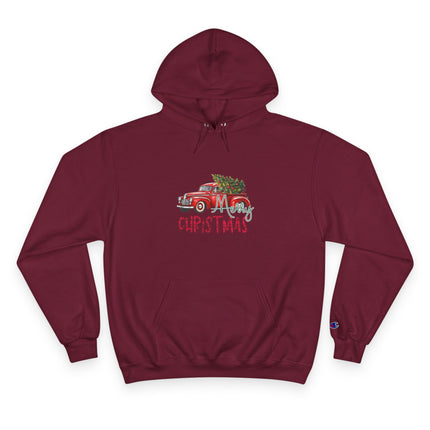 Christmas themed Champion Hoodie
