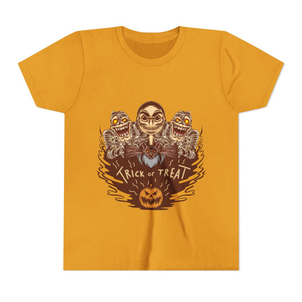 Halloween-Kurzarm-T-Shirt für Jugendliche