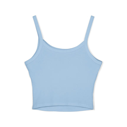 Typografie Themen Damen Spaghetti Strap Tank Top 