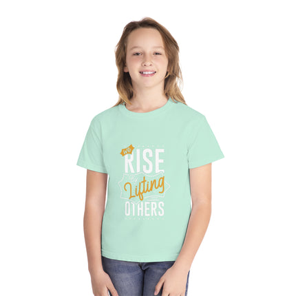Typography themed Youth Midweight Tee