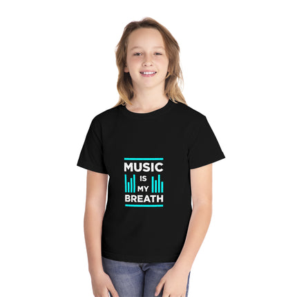 Typography themed Youth Midweight Tee