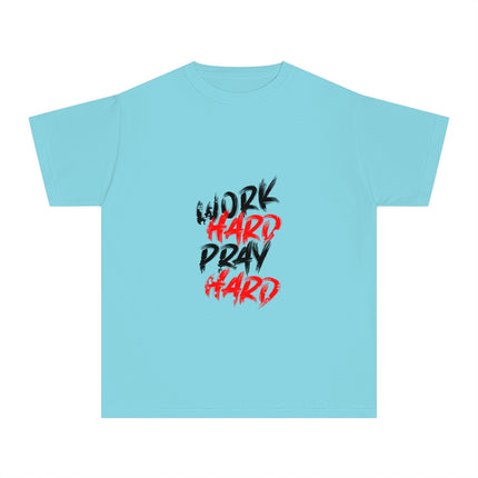 Typography themed Youth Midweight Tee