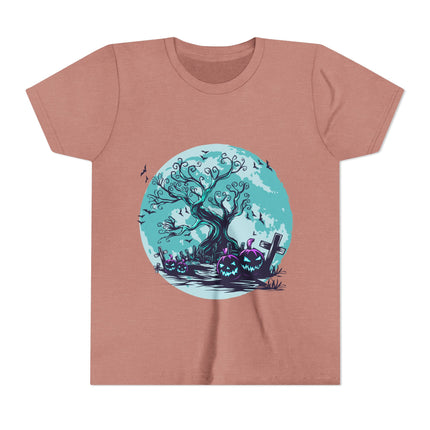 Halloween-Kurzarm-T-Shirt für Jugendliche