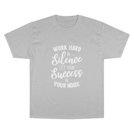 Champion-T-Shirt mit Typografie-Motiv