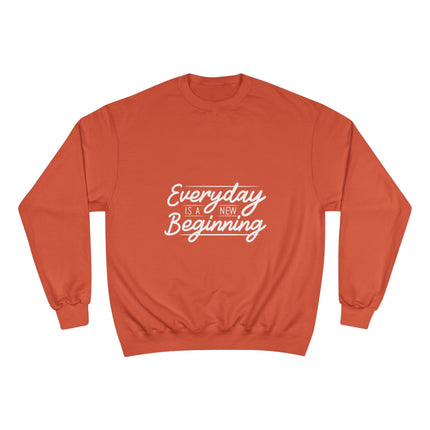 Champion-Sweatshirt mit Typografie-Motiv