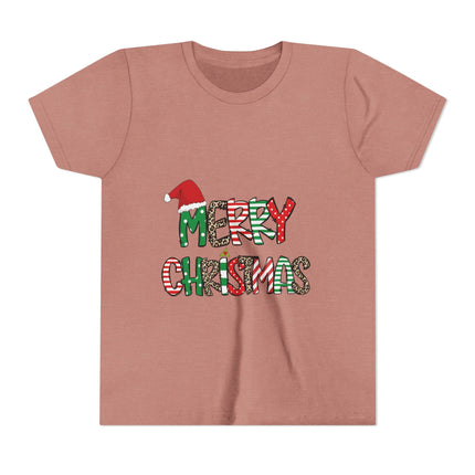 Christmas themed Youth Short Sleeve Tee