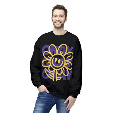 Unisex-Sweatshirt mit Rundhalsausschnitt aus mittelschwerem Softstyle-Fleece