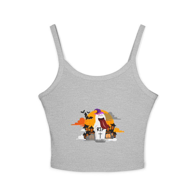 Halloween-Themen Damen Spaghetti Strap Tank Top 
