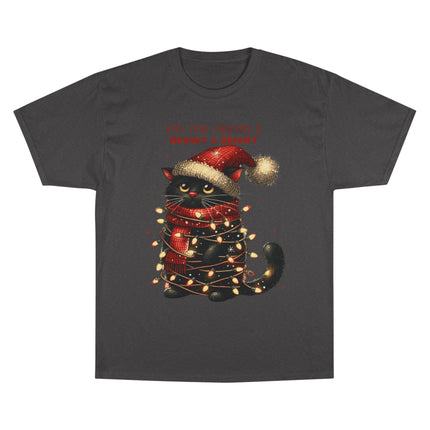 Champion-T-Shirt mit Weihnachtsmotiv