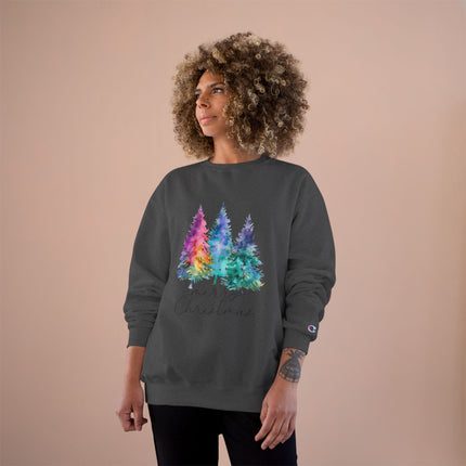 Christmas themed Champion Sweatshirt