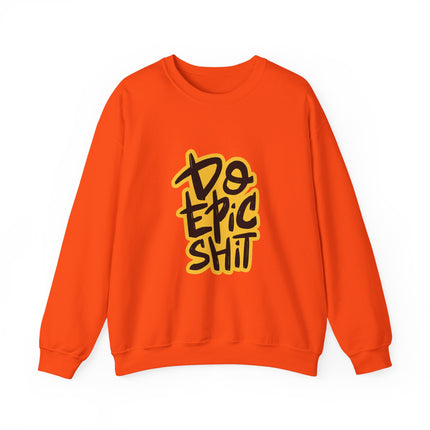 Unisex Heavy Blend Crewneck Sweatshirt mit Typografie-Motiv