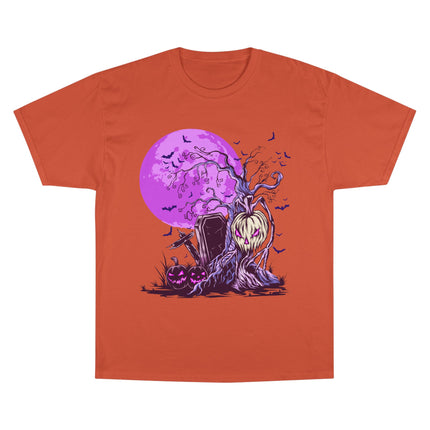 Champion-T-Shirt mit Halloween-Motiv